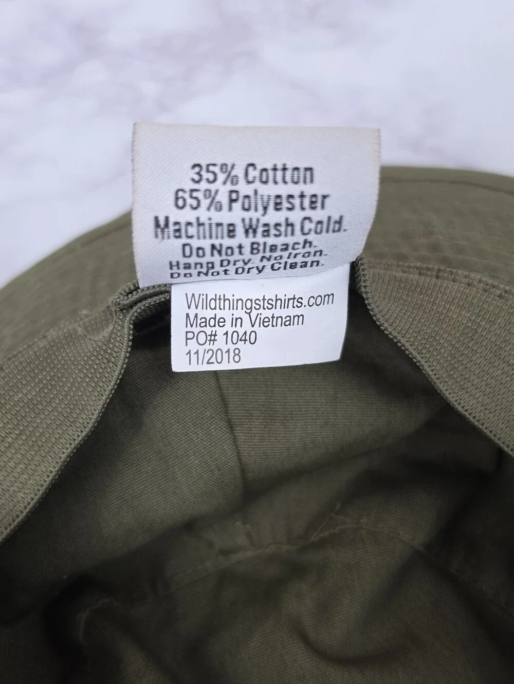 The Wild Wild Vest Army Green Tactical Boonie Hat Boys Infant Toddler Kids